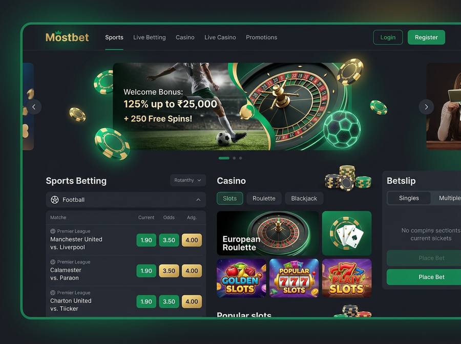 Mostbet Casino — игры и бонусы в Казахстане